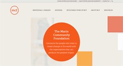 Desktop Screenshot of marincf.org